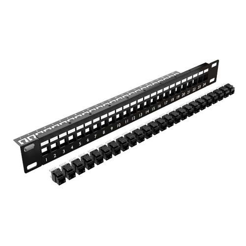 "CERTECH 24 Port 1RU Cat6A UTP