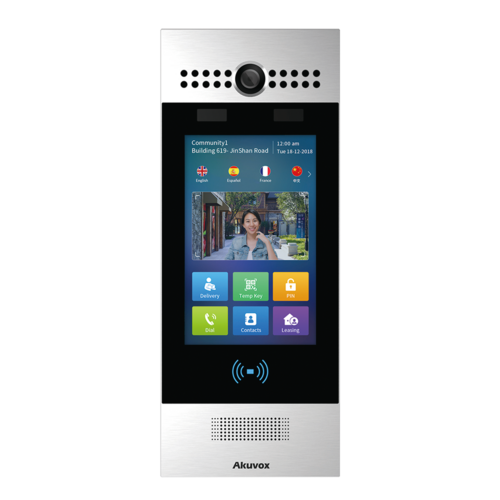 AKUVOX - AV Intercom Multi D/S (Face ID)