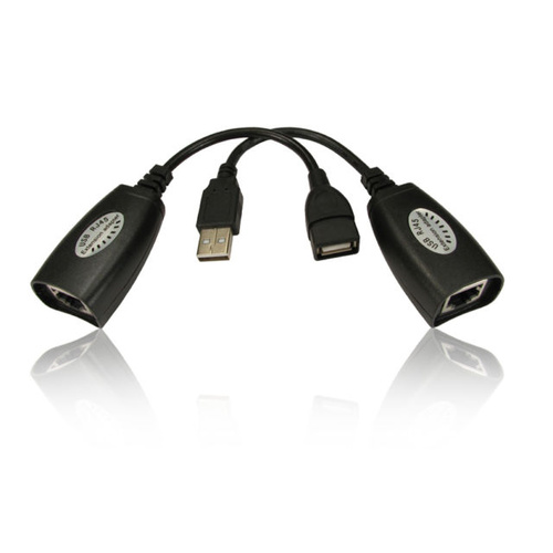 USB over (Cat5e/6) max.45 Metres 