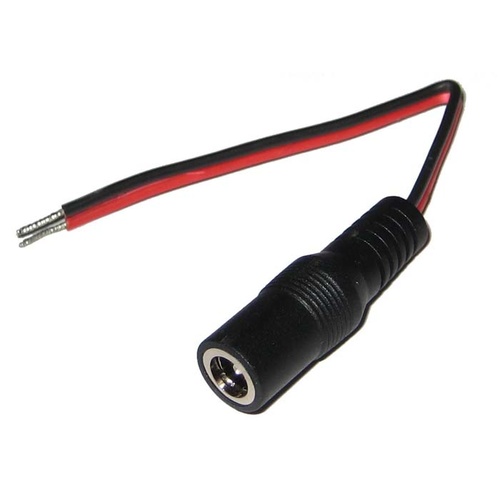 DC Jack - 2.1mm (F) 13cm Fig-8 Tail