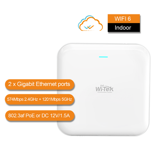 WI-TEK Wi-Fi 6 Ceiling Mount Access Point