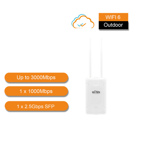 WI-TEK Wi-Fi 6 Outdoor Cloud AP