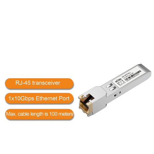 WI-TEK Industrial RJ45 SFP Transceiver